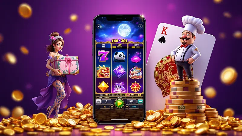 ภาพเกมสล็อตและรางวัลสำหรับสมาชิก p52